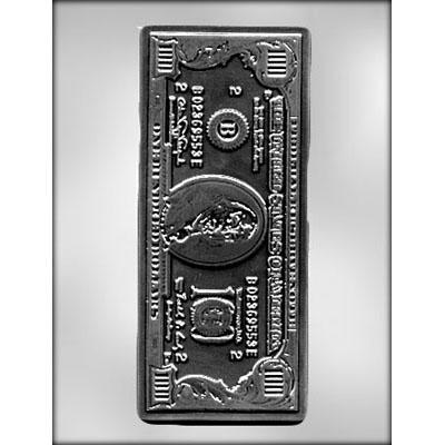 ONE HUNDRED DOLLAR BILL 8¾" CHOCOLATE MOLD