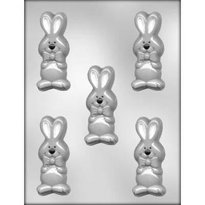 Bunny With Bow 3½" Chocolate Mold
