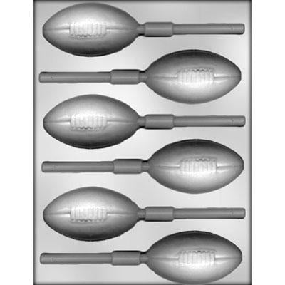 FOOTBALL 3" SUCKER CHOCOLATE MOLD