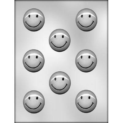 Smiley Face 1-3/4" Chocolate Mold
