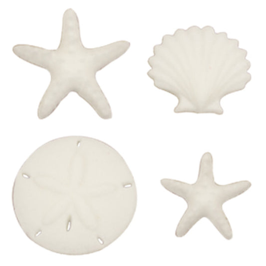 Beachcomber Assortment Dec-Ons® Decorations, Set of 4