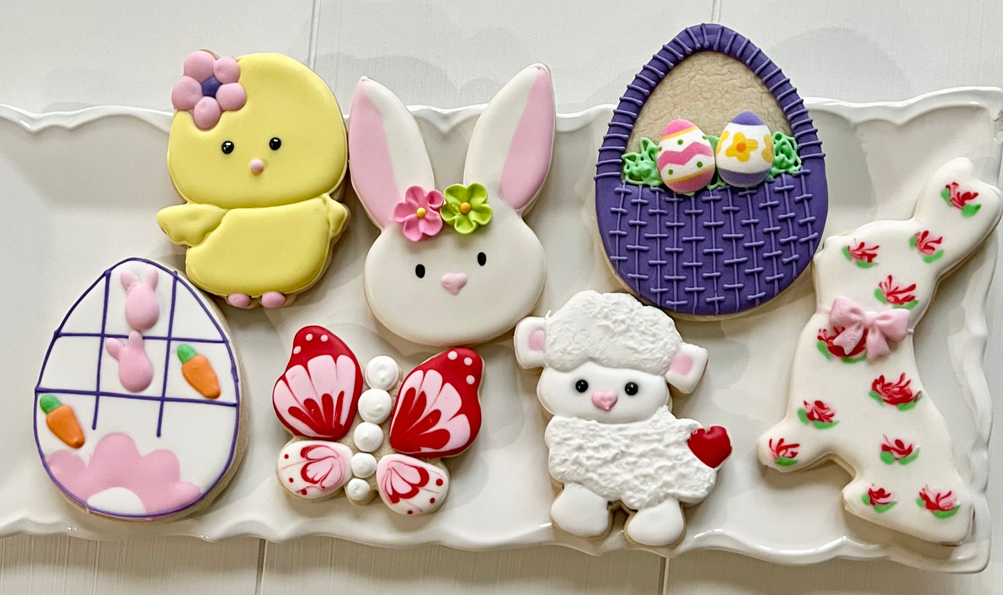 Wednesday 3/29/2023: PRIVATE Sugar Cookie Decorating class - Easter Theme (For Carrie and her group. Total is 12 people)