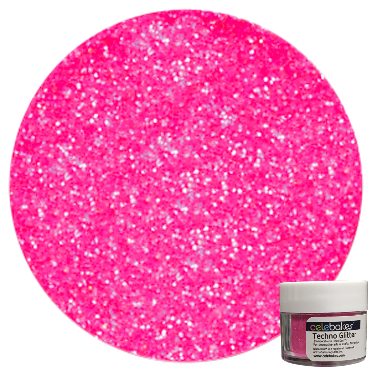 Rainbow Dust Black Edible Glitter 5g