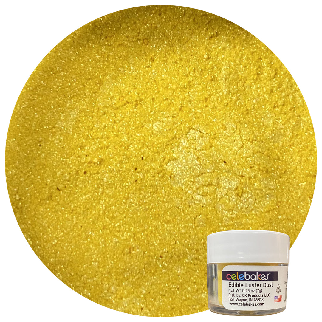 Celebakes Marigold Edible Luster Dust, .09 oz