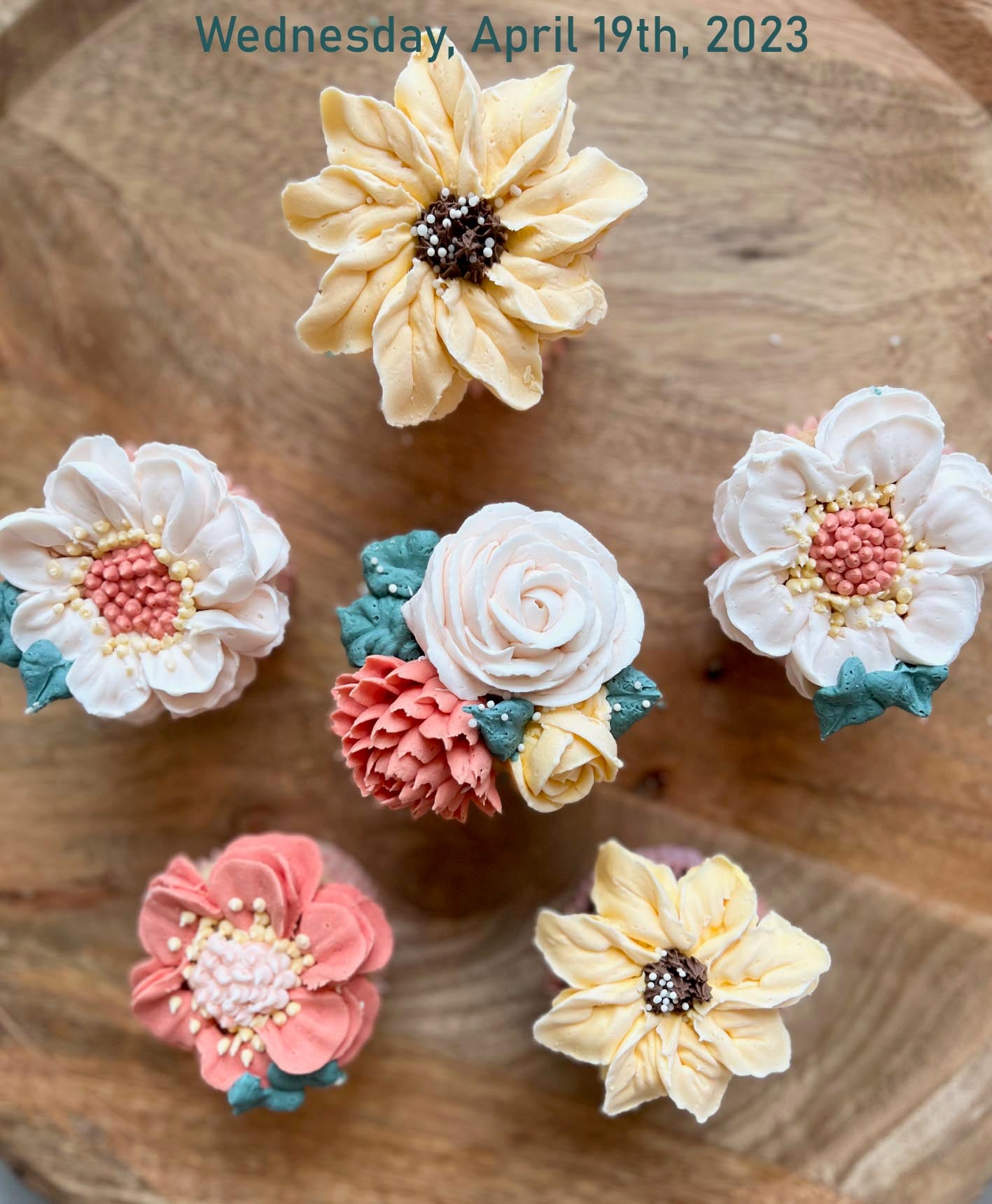 Wednesday 4/19/2023: Cupcake Decorating Class