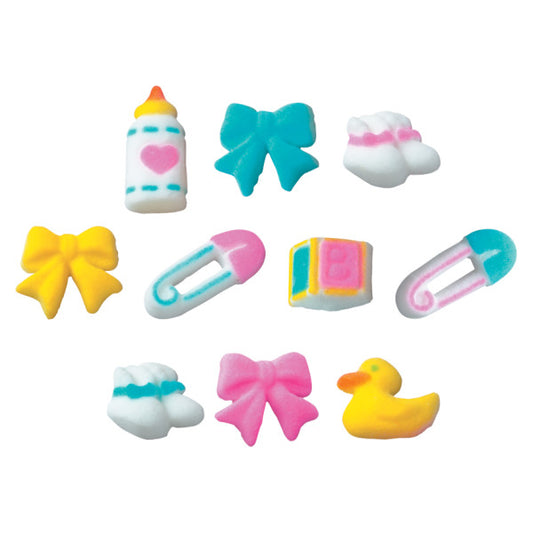 Deluxe Baby Assortment Dec-Ons® Decorations, Set of 6