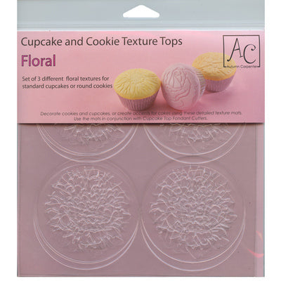 FLORAL CUPCAKE / COOKIE TEXTURE TOPS