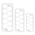 GEOMETRIC MULTICUTTER - HEXAGON, SET OF 3
