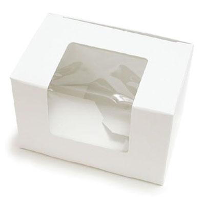 White Candy Box w/Window