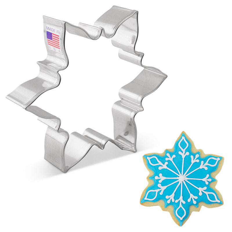Icy Snowflake Cookie Cutter 4 1/2"