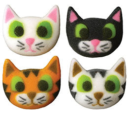 Cat Assortment Sugars, 4 ct