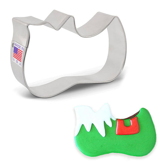 LilaLoa's Elf Shoe Cookie Cutter 4" x 1 1/2"