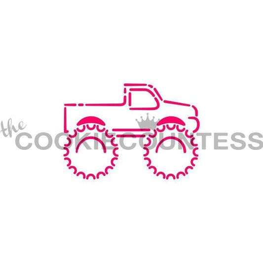 Monster Truck PYO Stencil
