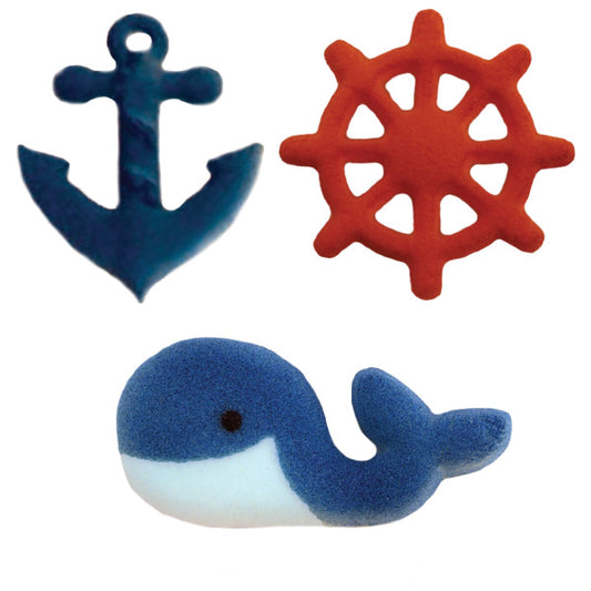 Nautical Assortment Dec-Ons® Decorations, Set of 3