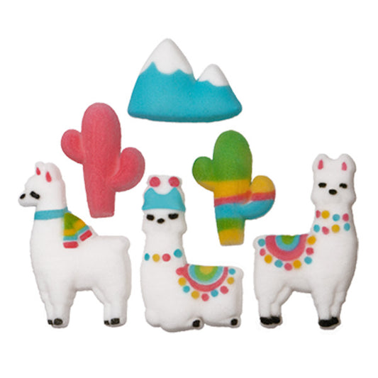 No Prob-Llama Dec-Ons® Decorations, Set of 6
