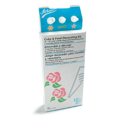PLASTIC TIP & DISPOSABLE DECORATING BAG SET #331