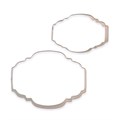 COOKIE & CAKE PLAQUE CUTTER STYLE 2 SET OF 2