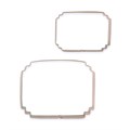 COOKIE & CAKE PLAQUE CUTTER STYLE 7 SET OF 2