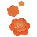 STAINLESS STEEL CUTTERS - STAINLESS STEEL FLOWER SET OF 3