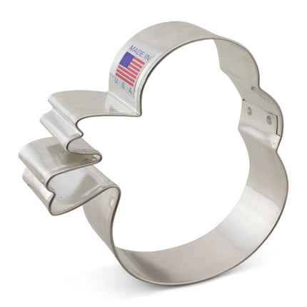 Snowman w/Scarf Cookie Cutter 3 1/2"