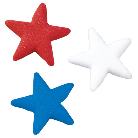 Stars Assortment Dec-Ons® Decorations, Set of 6