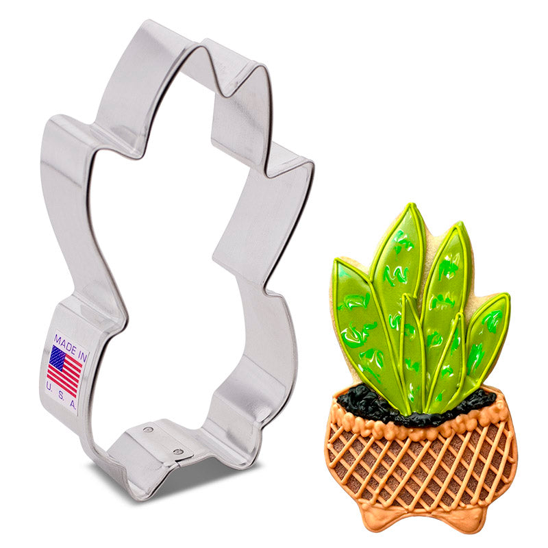 Tropical House Plant Cookie Cutter, 4"