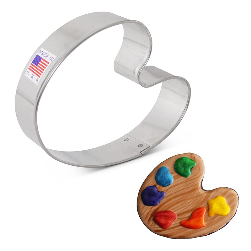 Tunde's Creations Paint Palette Cookie Cutter 3 5/8"