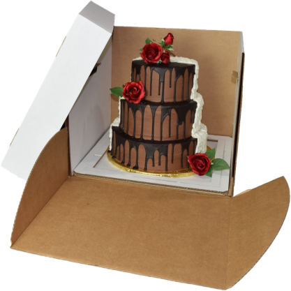 Tier Wedding Tall Cake Box, 18X18X15