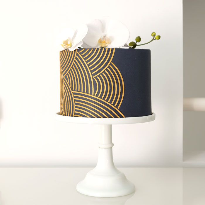 Geometric Patterns Stencils - Evil Cake Genius