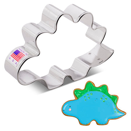 Baby Stegosaurus Cookie Cutter 2.72" x 4.2"