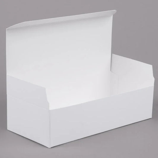 White 1-Piece Auto-Popup Candy Box