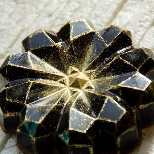 BWB 3 piece chocolate mold: GEOMETRIC HEART