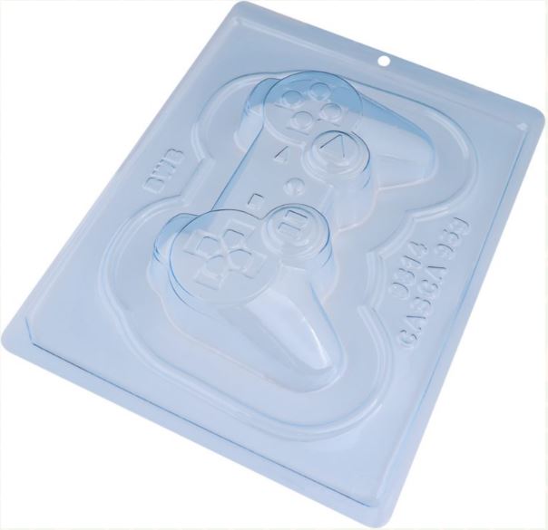 BWB 3 piece chocolate mold: GAME CONTROLLER (1 big controller)