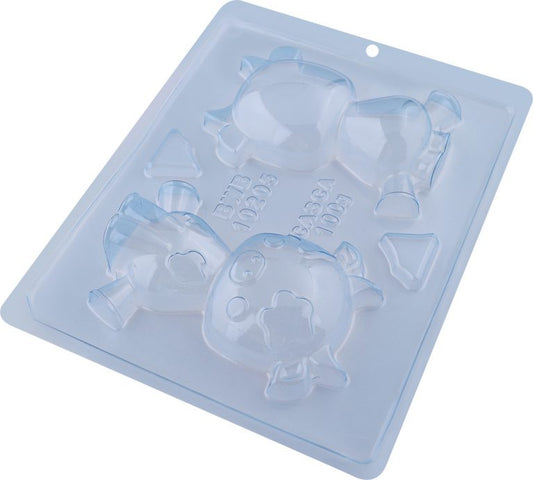 BWB 3 piece chocolate mold: LITTLE COW