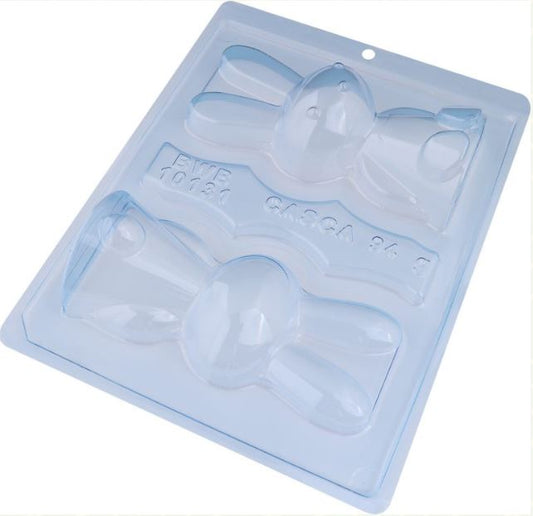 BWB 3 piece chocolate mold: MEDIUM SEATED RABBIT
