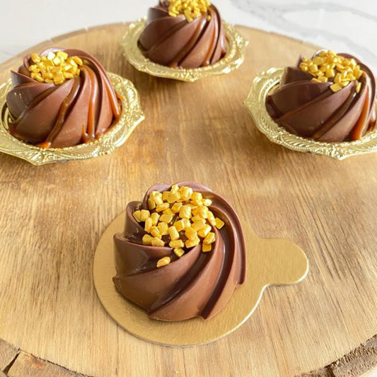 BWB 3 piece chocolate mold: SINUOUS/WINDING TRUFFLE