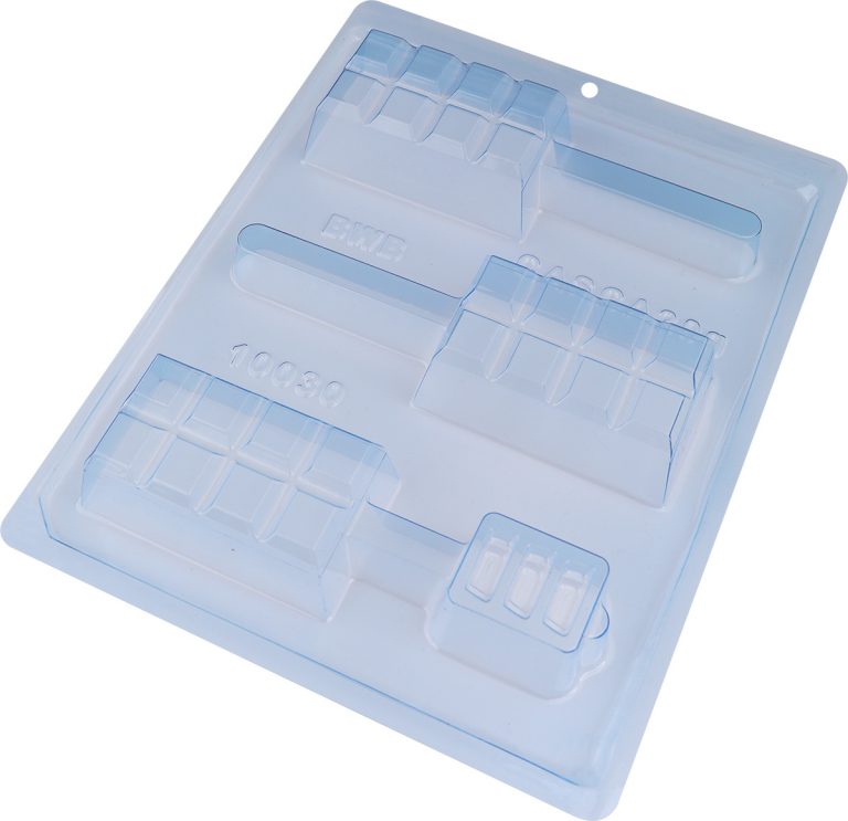 BWB 3 piece chocolate mold: LOLLIPOP TABLET