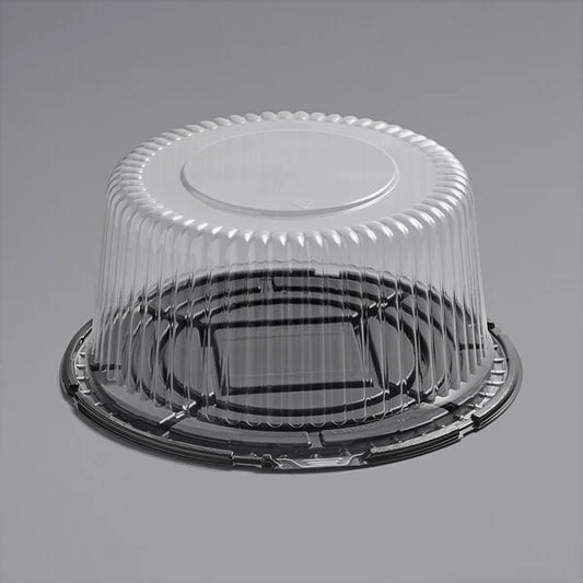 10" High Dome Cake Display Container with Clear Dome Lid