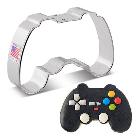 Video Game Controller Cookie Cutter, 4" x 2.5"
