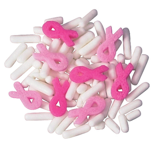 Breast Cancer Awareness Pink Ribbon® Sprinkle Mix Quins / 4 oz