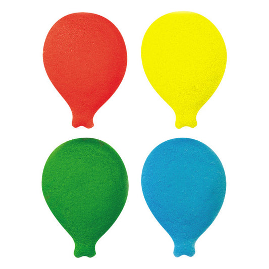 Bold Balloon Assortment Dec-Ons® Decorations Set of 4