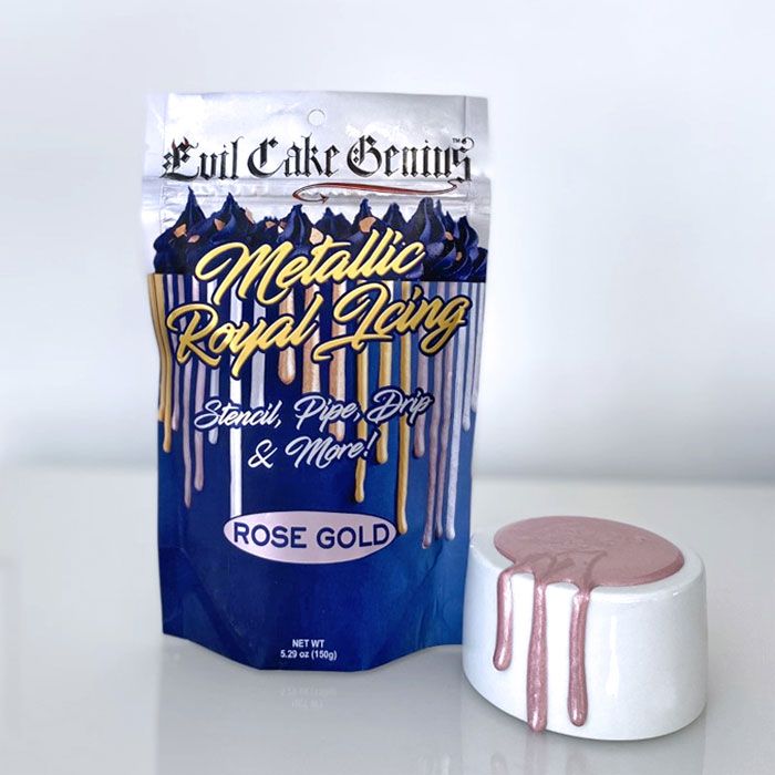 Evil Cake Genius Metallic Royal Icing Mix