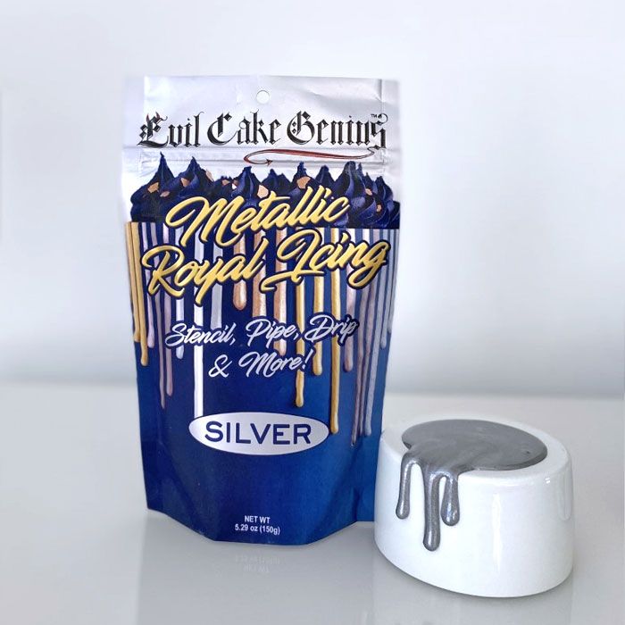 Evil Cake Genius Metallic Royal Icing Mix