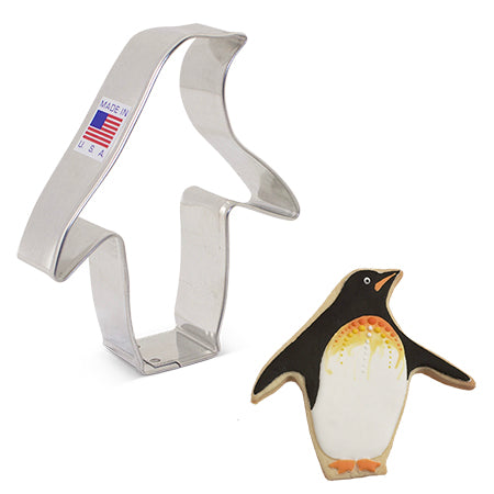 Penguin Cookie Cutter 3 1/2" x 3"