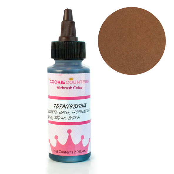Cookie Countess - Brick Red edible airbrush color 2oz — The Cookie Countess