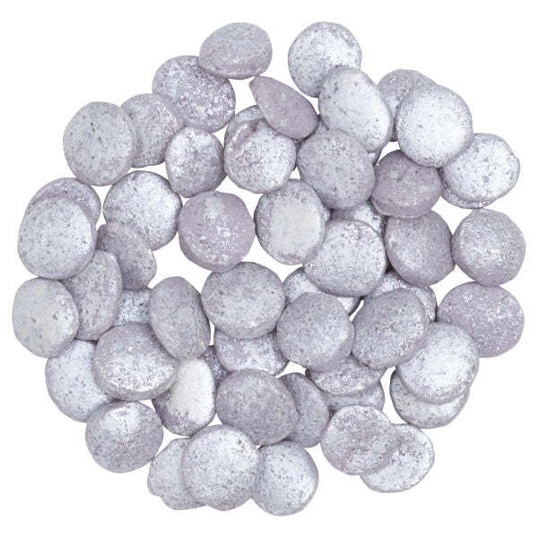 Silver Confetti Quins, 4oz