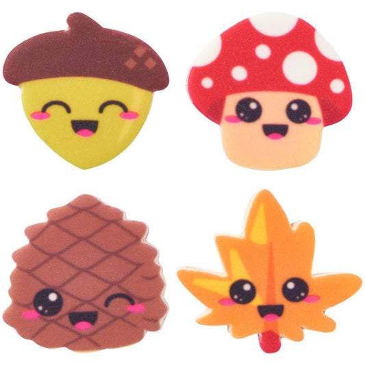 Fall Cuties Sweet Décor® Printed Edible Decorations,4ct