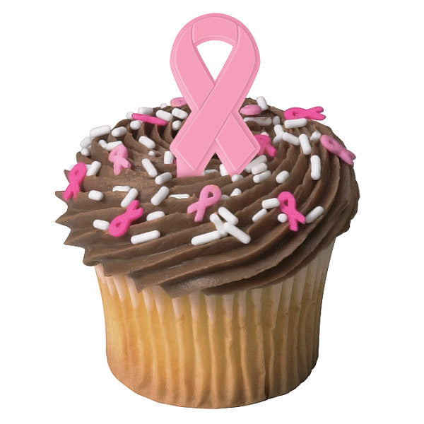 Breast Cancer Awareness Pink Ribbon® Sprinkle Mix Quins / 4 oz