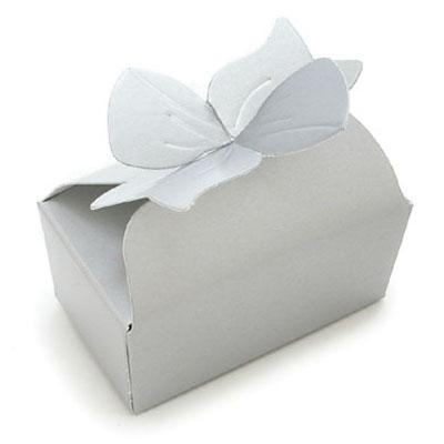 White Candy Small Bow Box