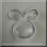 Mini Easter Bunny Rabbit Face ,2in